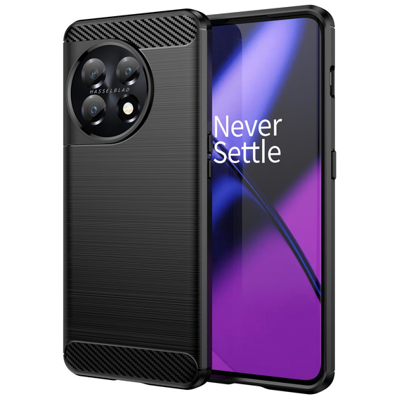 Etui do OnePlus 11 5G, Karbon, czarne