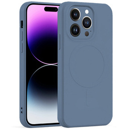 Etui Silicone Mag Cover do iPhone 14 Pro, Blue