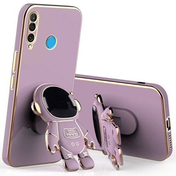 Etui do  Huawei P30 Lite, Astronaut, fioletowe