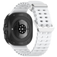 Pasek Silikonowy do Samsung Galaxy Watch Ultra 47mm (2025 / 2024), Biały