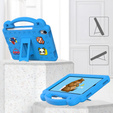 Etui do iPad mini 8.3" 2021 (6 gen.) / iPad mini 8.3" 2024 (7 gen.), Cute Patterns, z podstawką, niebieskie