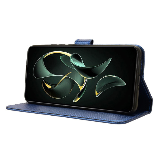 Etui z klapką do Xiaomi 13T / 13T Pro, Smart Magnet, niebieskie