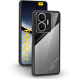 Etui do Xiaomi Poco F7, Magnetic Dual Glass, czarne