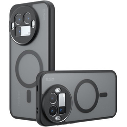 Etui do Realme GT 8 Pro, do MagSafe, ERBORD Matt Case, czarny