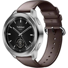 Skórzany Pasek uniwersalny 22mm, z owalną klamrą, Brązowy