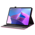 Etui do Lenovo Tab P12, Rose and Butterflies, różowe