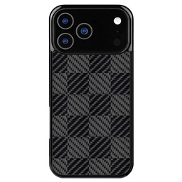 Etui do iPhone 17 Pro Max, Aramid Fiber Cover, do MagSafe, czarne