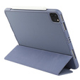 Etui do iPad Pro 11" 2022/2021 (4/3 gen.), Smartcase z miejscem na rysik, fioletowe