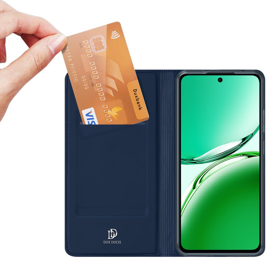 Etui Dux Ducis do Oppo Reno 12F / Oppo Reno 12FS, Skinpro, niebieskie