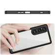 Etui do Sony Xperia 1 VI, Fusion Hybrid, przezroczyste / czarne