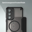Etui Matt Case do Samsung Galaxy S25 FE, do MagSafe, wzmocnione, matowe czarne