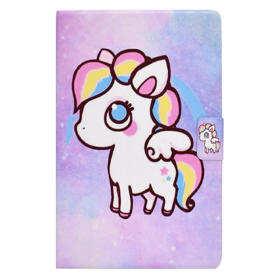 Etui do Samsung Galaxy Tab A7 Lite, z klapką, colorful horse