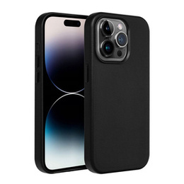 Etui Leather Mag Cover do iPhone 12 Pro, Czarny