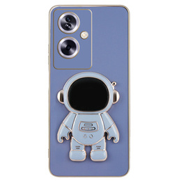 Etui do Oppo A79 5G, Astronaut, niebieskie
