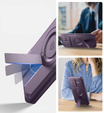 Etui Dexnor MagSafe do iPhone 16 Pro Max magnetyczne z przesuwaną osłoną aparatu – fioletowe