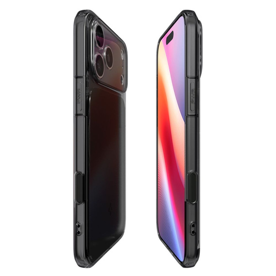 Etui z MagSafe Spigen do iPhone 17 Pro, Ultra Hybrid "T", Matte Black
