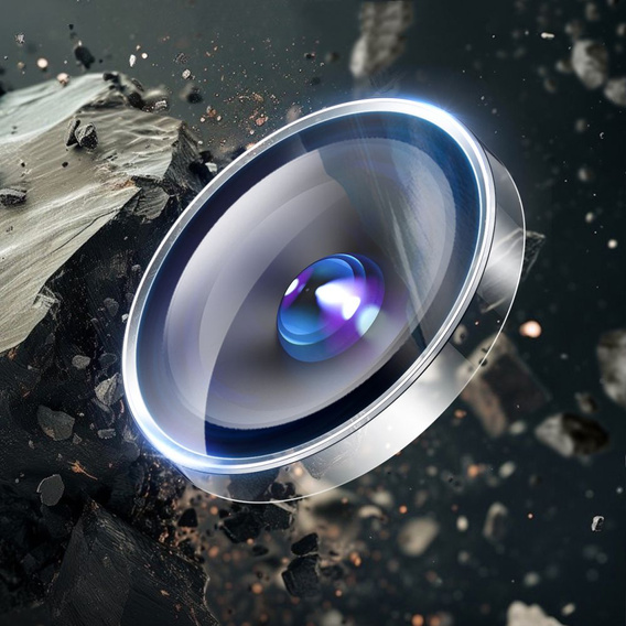 OUTLET Szkło hartowane ESR na aparat do Samsung Galaxy S23 Ultra, Przezroczyste 