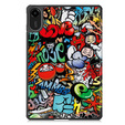 Etui z klapką i motywem graffiti do Xiaomi Redmi Pad 2