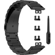 Bransoleta pasek Stainless do Huawei Watch Fit - Czarny