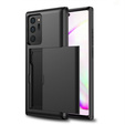 Etui do Samsung Galaxy Note 20 Ultra, Sliding Card Holder, czarne