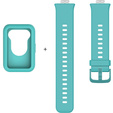 Pasek z Etui do Huawei Watch Fit, Cyan