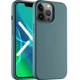 Etui do iPhone 14 Pro, Silicone Lite, zielone