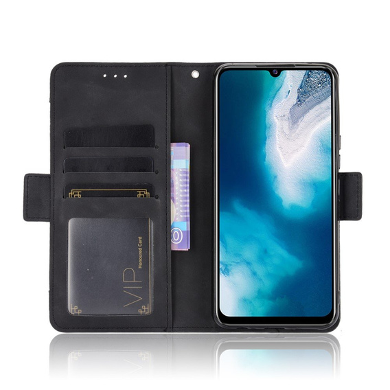 Etui z klapką do vivo V20 SE / vivo Y70 2020, Card Slot, czarne