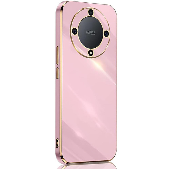 Etui do Honor Magic 6 Lite 5G, Glamour CamShield, fioletowe