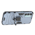 Etui do Samsung Galaxy M15 5G, Kickstand Ring, niebieskie