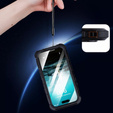 Etui Wodoodporne IP68 do iPhone 16 Pro Max, SHELLBOX MagSafe, czarne