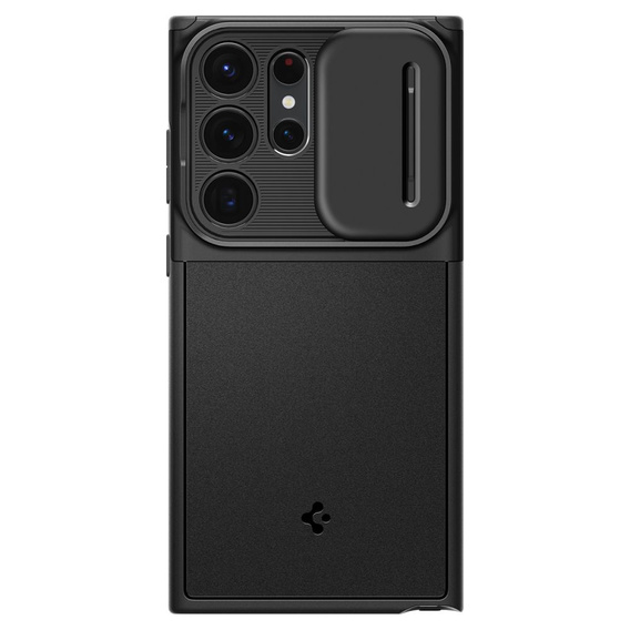 OUTLET Etui Spigen do Samsung Galaxy S23 Ultra, Optik Armor, Czarne