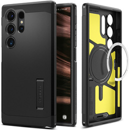 Etui Spigen do Samsung Galaxy S24 Ultra, Tough Armor MagSafe, Czarne
