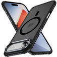 Etui pancerne do iPhone Air, Matt Case, do MagSafe, matowe z czarną ramką