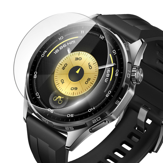 2x Szkło Hartowane ERBORD do Huawei Watch GT 6 46mm, Szybka
