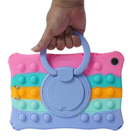 Etui dla dzieci do Samsung Galaxy Tab A11/A9, Bubble, wielokolorowe