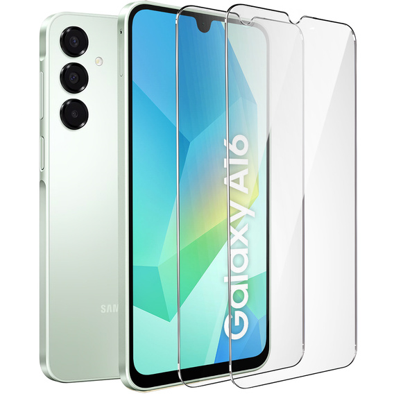 2x Szkło Hartowane do Samsung Galaxy A16 / A16 5G, ERBORD 9H Hard Glass, szybka