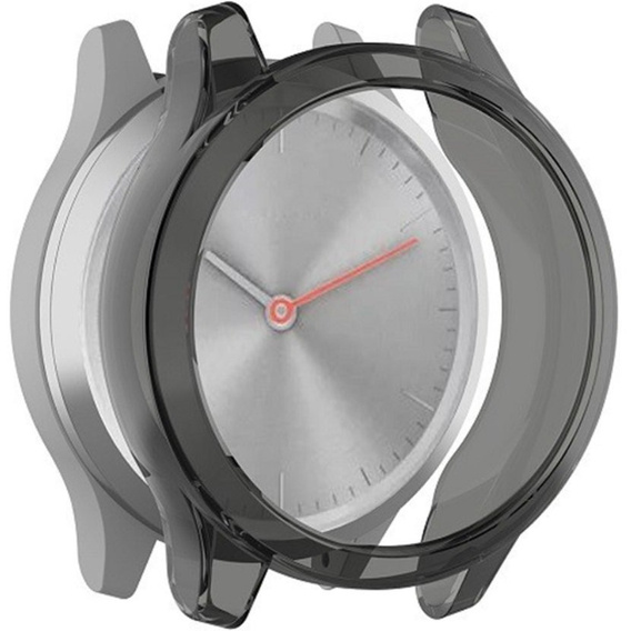 Etui do Garmin Vivomove Trend / Vivomove Style, Przezroczyste czarne