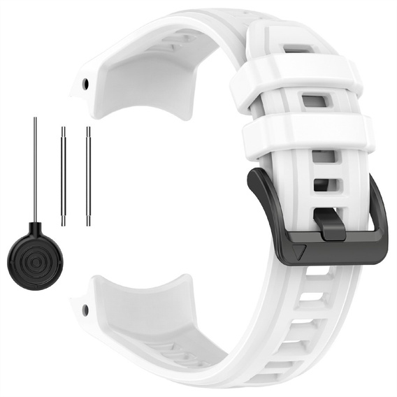 Pasek silikonowy do Garmin Instinct 3 Solar / Instinct 3 AMOLED 50 mm – Biały