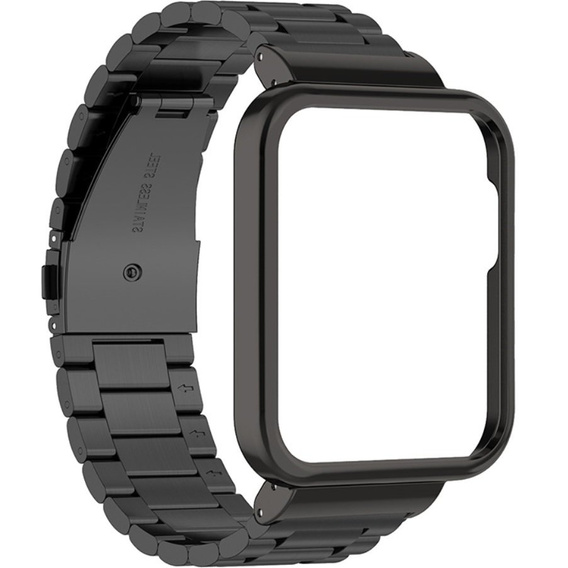 Bransoleta Stalowa do Xiaomi Mi Watch Lite, Czarna