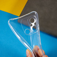 Etui cienkie do Xiaomi Redmi 12C/11A 4G, Slim, przezroczyste