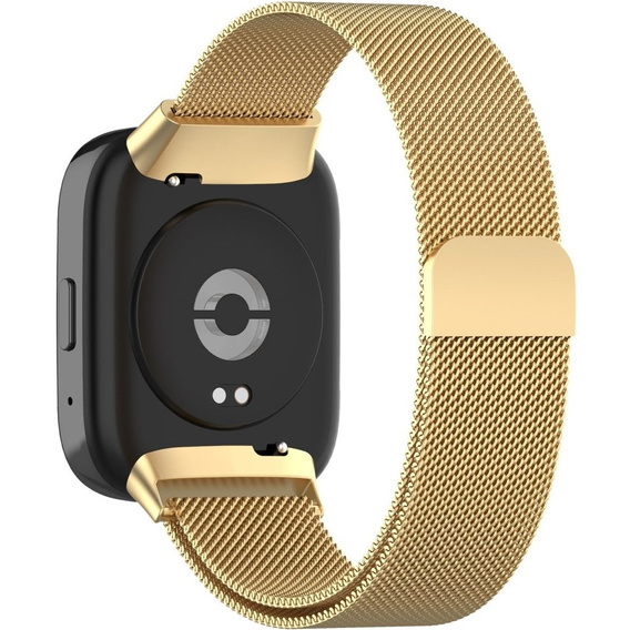 Pasek Bransoleta Milanese do Xiaomi Redmi Watch 3 Active, Złota