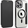 Etui z klapką do iPhone 11 Pro Max, RFID Wallet MagSafe z ochroną aparatu, czarne