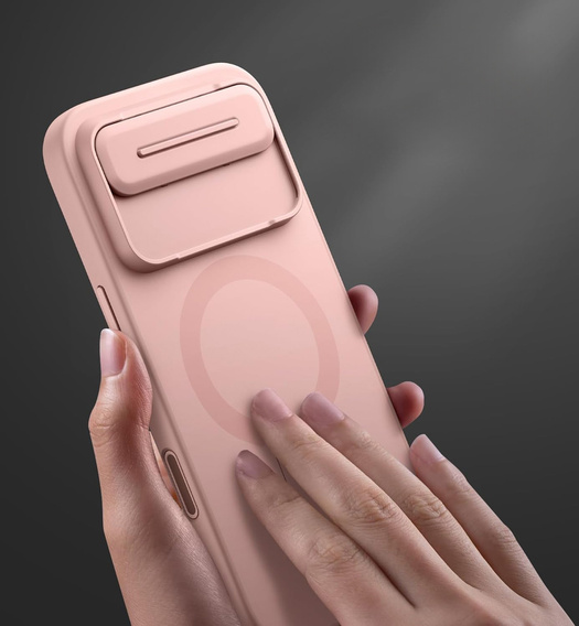 Etui do iPhone Air, Suritch Shockproof, do MagSafe – różowe