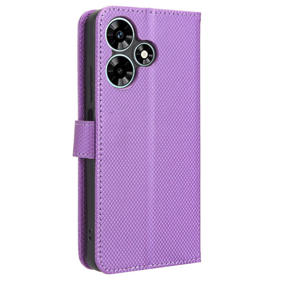 Etui z klapką do Infinix Hot 30i, Wallet Smart Magnet, fioletowe