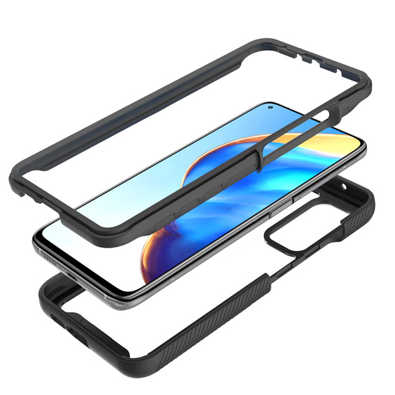 Etui do Xiaomi Mi 10T / 10T Pro, Shockproof, z folią, czarne