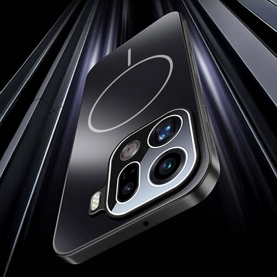 Etui ochronne do Oppo Find X9 Pro, do MagSafe, czarne