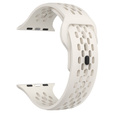 Pasek Silikonowy do Apple Watch 1/2/3/4/5/6/7/8/9/10/11/SE Ultra 1/2/3 42/44/45/46/49mm, Beżowy
