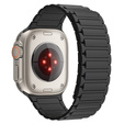 Pasek Silikonowy do Apple Watch 1/2/3/4/5/6/7/8/9/10/11/SE Ultra 1/2/3 42/44/45/46/49mm, Czarny