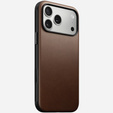 Etui Nomad do iPhone 17 Pro Max, Modern Leather Case, brązowe