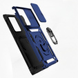 Etui pancerne do Samsung Galaxy Note 20 Ultra, CamShield Slide, niebieskie